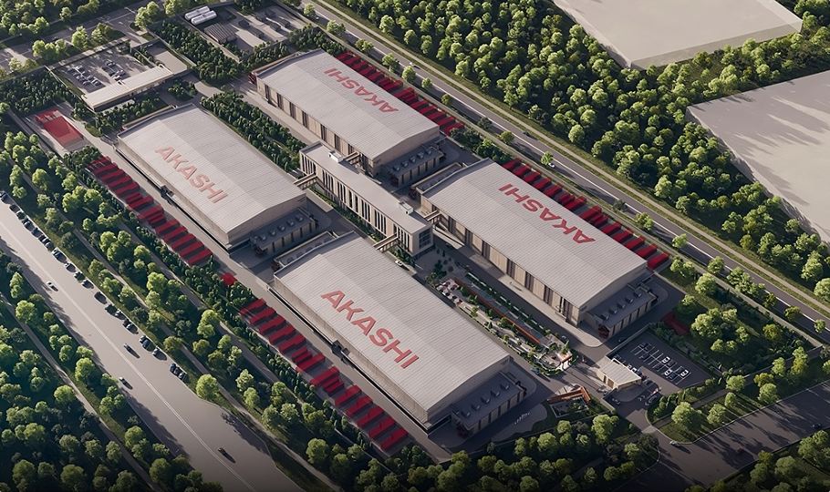 Akashi Astana campus — aerial