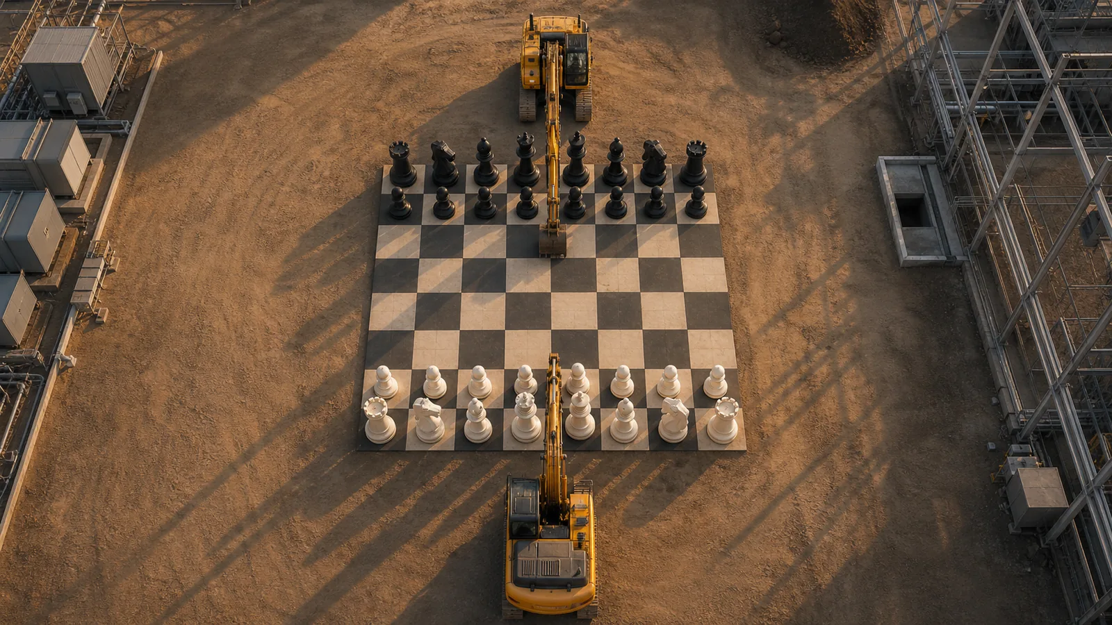 Building data centers is like chess