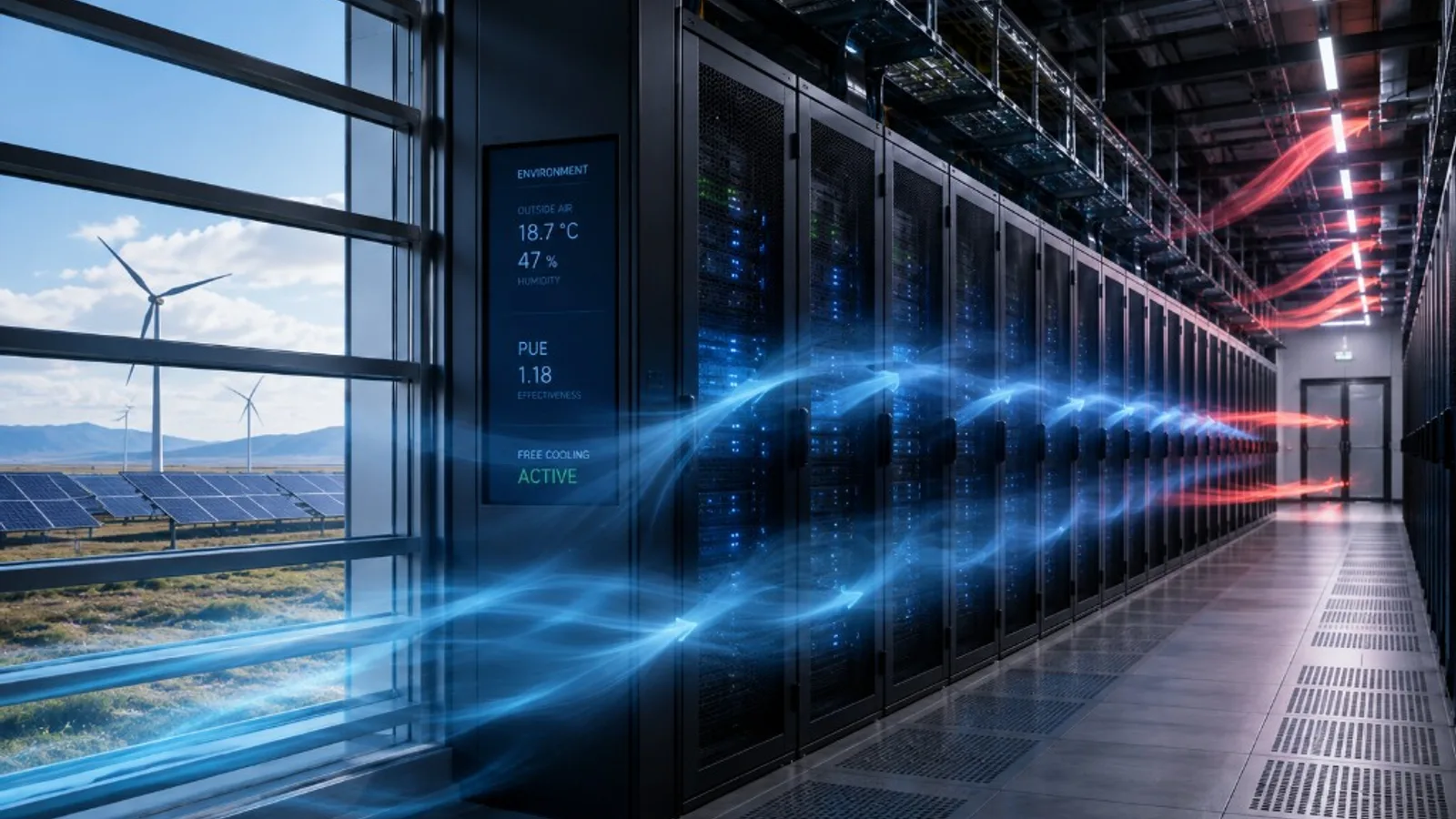 Green engineering for data centers: global practice and Akashi’s standards